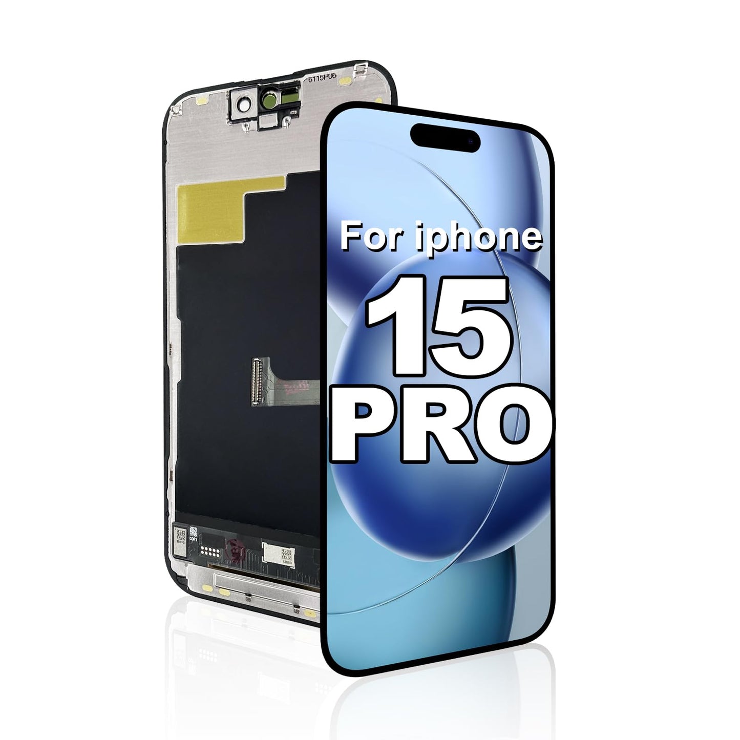 DD OLED Display for iPhone 15 Pro – Premium COP Screen Replacement Assembly High Resolution & Fast Touch Response