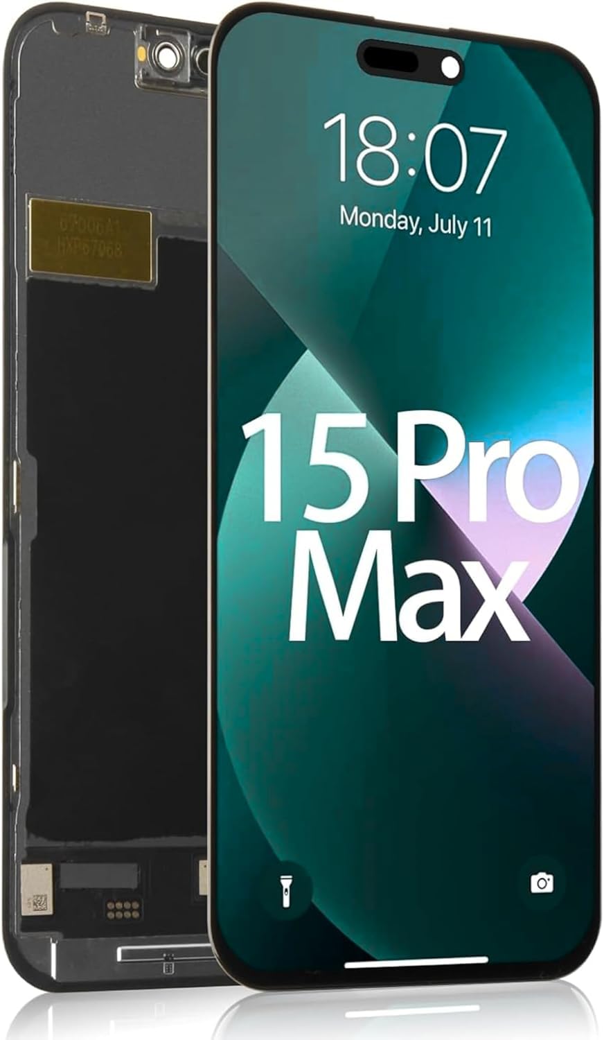DD OLED Display for iPhone 15 Pro Max – Premium COP Screen Replacement Assembly High Resolution & Fast Touch Response