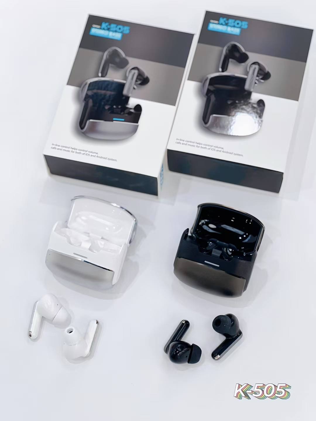 K505 Hot-selling True Zinc Alloy Wireless Stereo Original Earphone