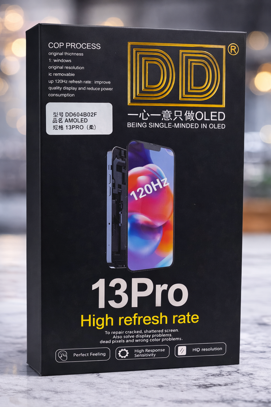 DD AMOLED Display for iPhone 13 Pro – 120Hz High Refresh Rate Soft OLED Screen