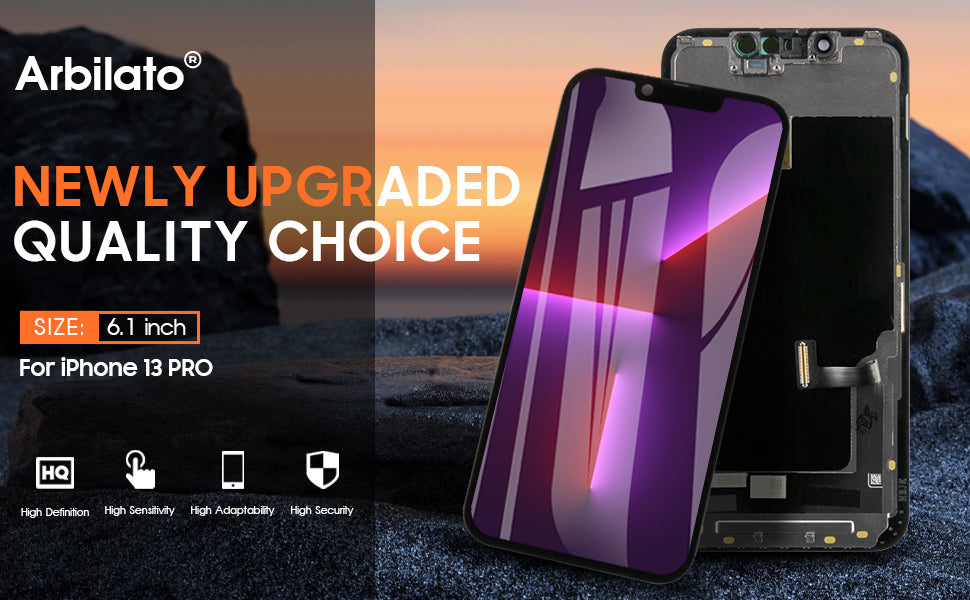 DD AMOLED Display for iPhone 13 Pro – 120Hz High Refresh Rate Soft OLED Screen