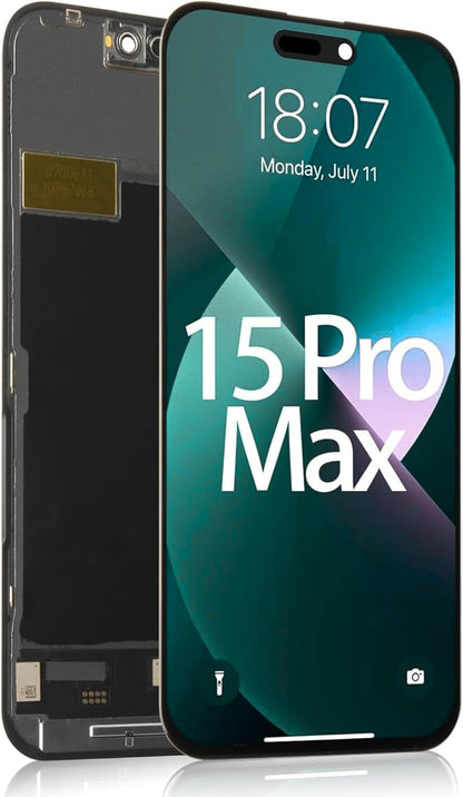 DD OLED Display for iPhone 15 Pro Max – Premium COP Screen Replacement Assembly High Resolution & Fast Touch Response