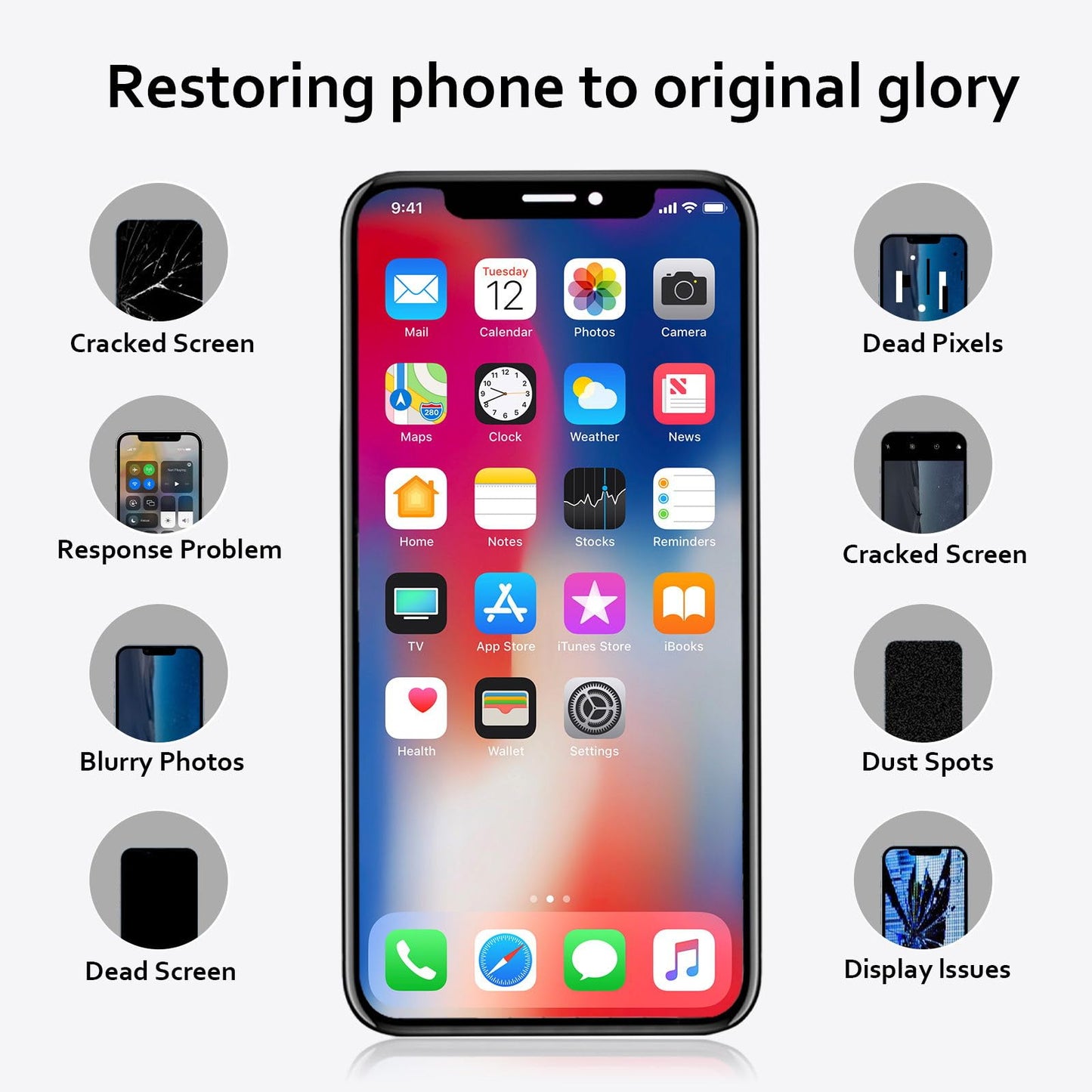 DD Soft OLED Display for iPhone 14 Plus – High Resolution Touch Screen Replacement