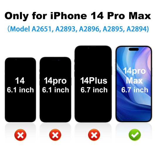 DD Soft OLED Display for iPhone 14 Pro Max – High Resolution Screen Replacement with Fast Touch Response