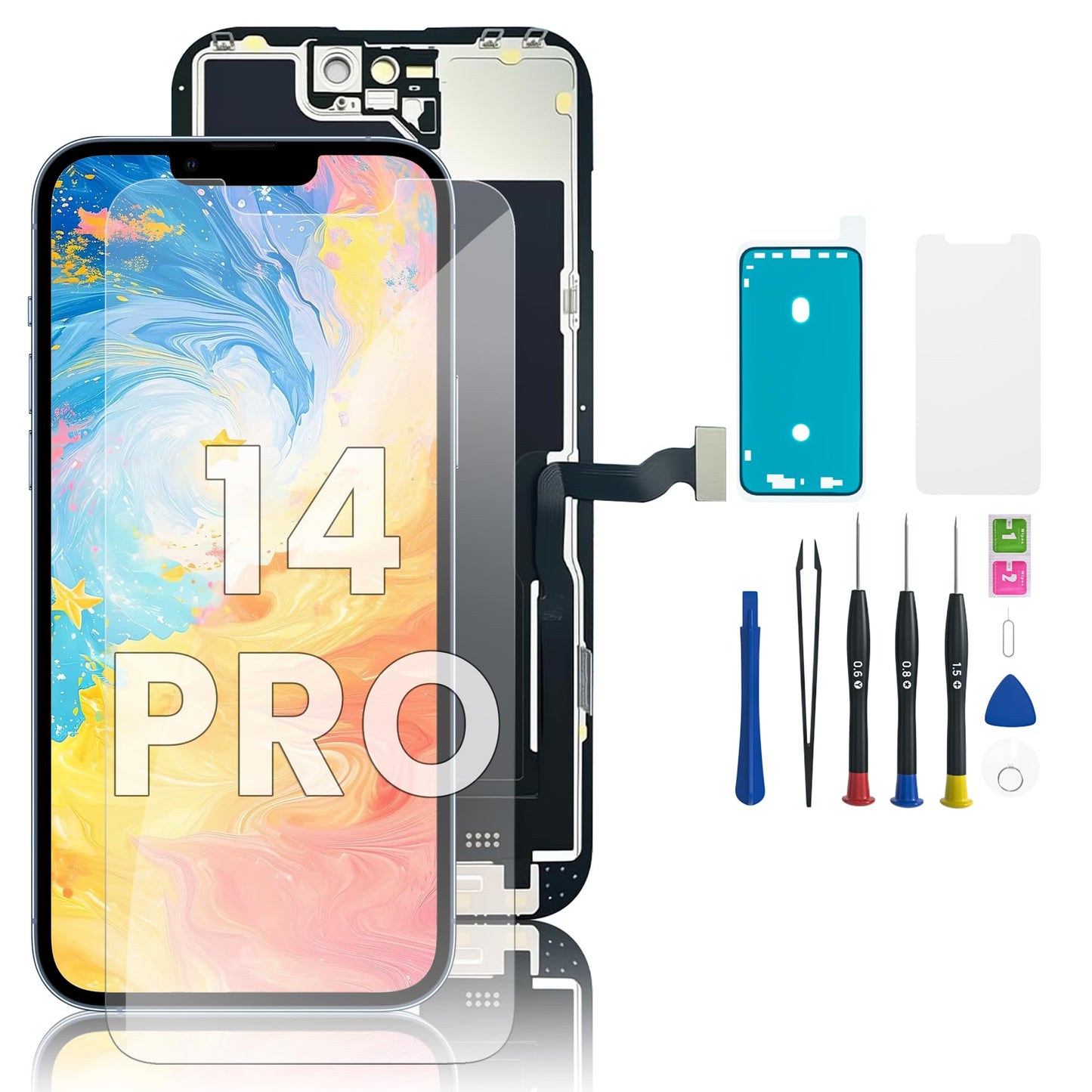 DD Soft OLED Display for iPhone 14 Pro – High Resolution Screen Replacement with Fast Touch Response