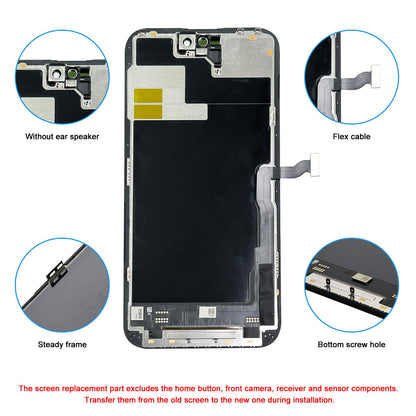 DD Soft OLED Display for iPhone 14 Pro Max – High Resolution Screen Replacement with Fast Touch Response