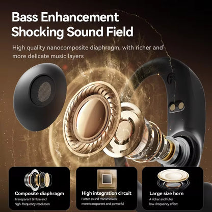 AI Translation Wireless Earbuds | Hi-Res Audio & Smart App Control