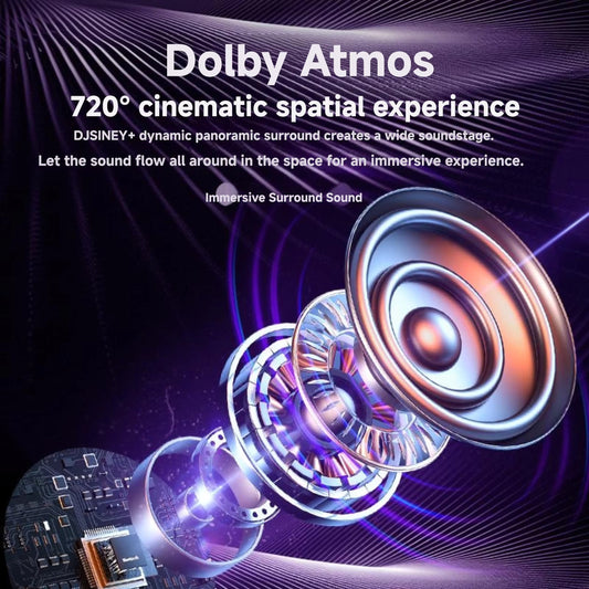 OpenWearable Dolby Atmos Earbuds – 720° Spatial Surround Sound