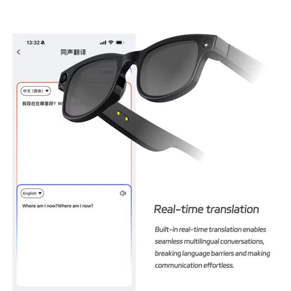 Smart AI Glasses for Photos, Videos & Calls